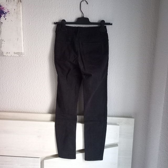 Pantalón skinny negro talla 12