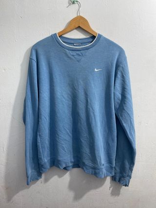 ¡¡OFERTA!! Talla L Sudadera Nike Azul Vintage