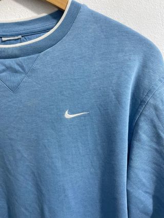 ¡¡OFERTA!! Talla L Sudadera Nike Azul Vintage