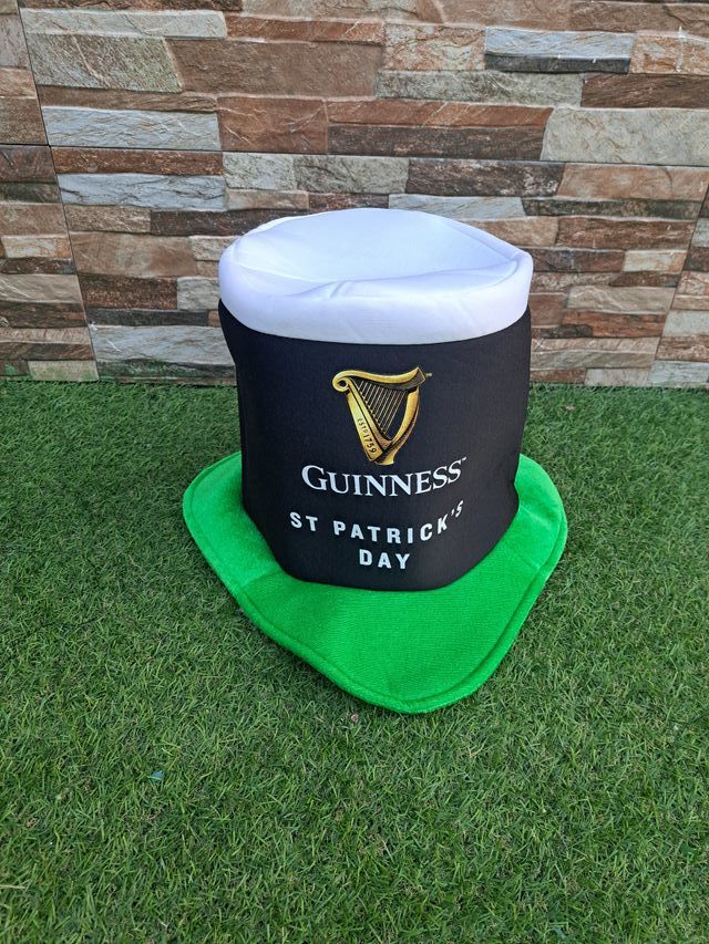 SOMBRERO CERVEZA GUINESS NEGRO ST PATRICK'S DAY