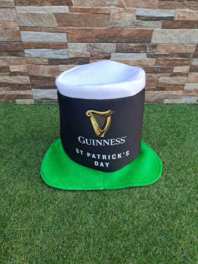 SOMBRERO CERVEZA GUINESS NEGRO ST PATRICK'S DAY