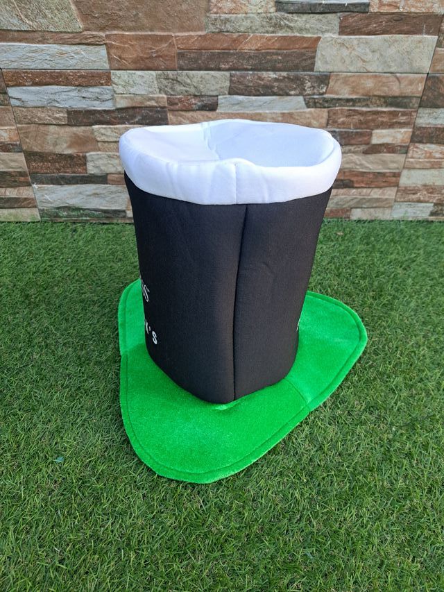 SOMBRERO CERVEZA GUINESS NEGRO ST PATRICK'S DAY