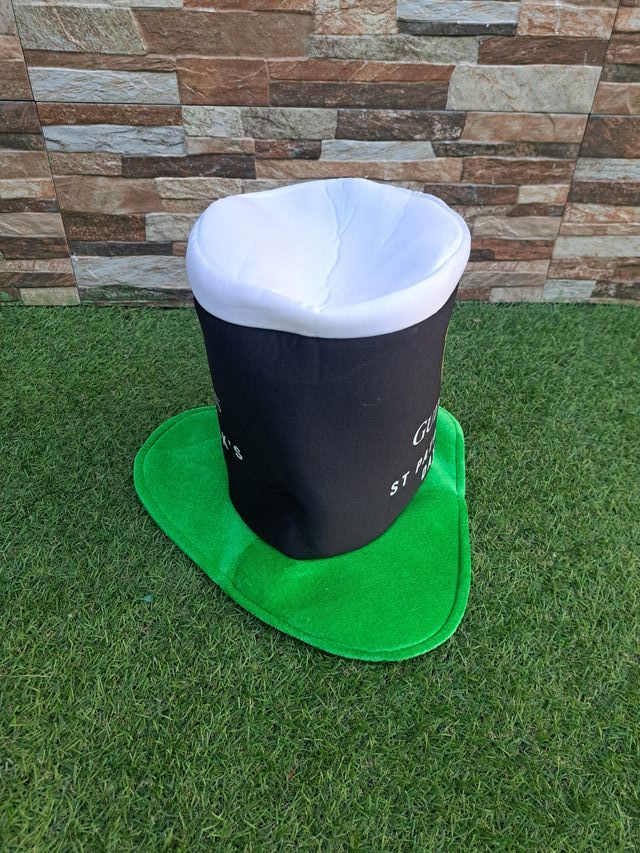 SOMBRERO CERVEZA GUINESS NEGRO ST PATRICK'S DAY
