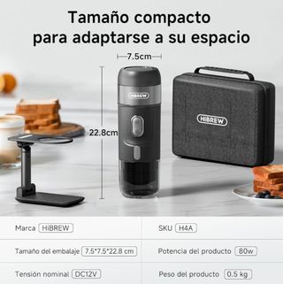Cafetera HIBREW H4A Portátil