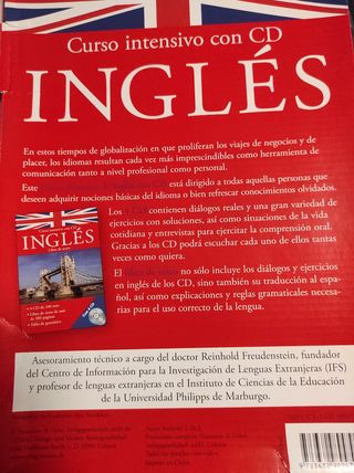 Curso Inglés Libro + 4 CDs