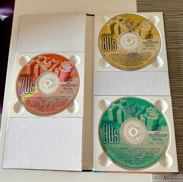 Collezione di CD Sony degli anni '70, '80 e '90. Michael Jackson