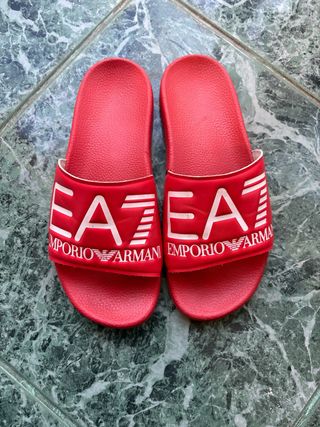 Ciabatte Emporio Armani donna rosse taglia 39