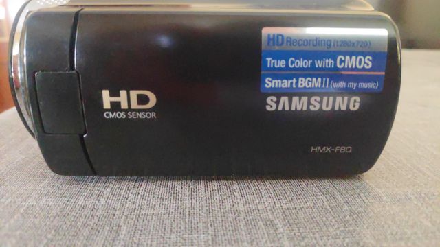 Videocámara Samsung HMX-F80BP HD CMOS Sensor