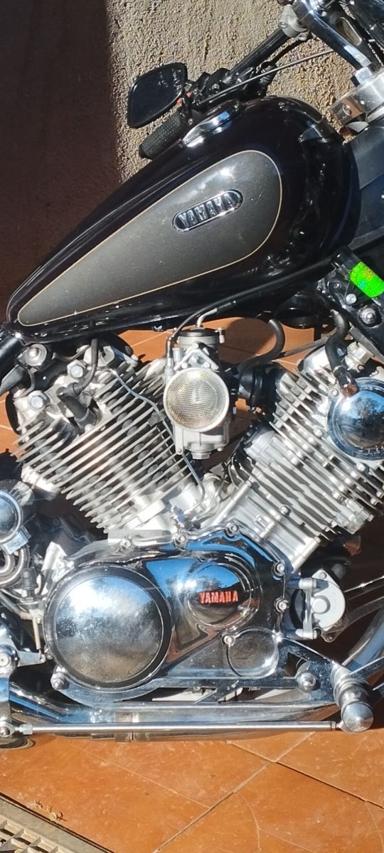 Conversion a un solo carburador Yamaha Virago