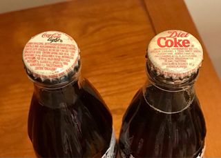 Bottiglie Coca Cola light e Diet Coke