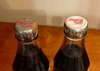 Bottiglie Coca Cola light e Diet Coke