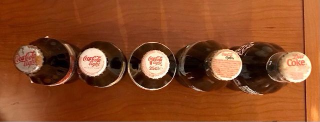 Bottiglie Coca Cola light e Diet Coke