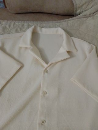 Conjunto Lino Beige Talla S grande