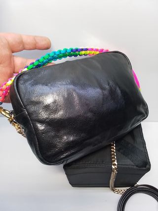 Bimba y Lola Bolso Piel Negro clásico