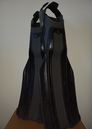 Pinne Snorkeling Nere Taglia Large