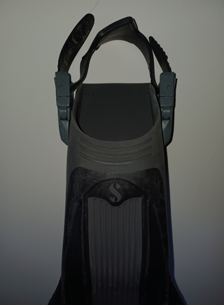 Pinne Snorkeling Nere Taglia Large