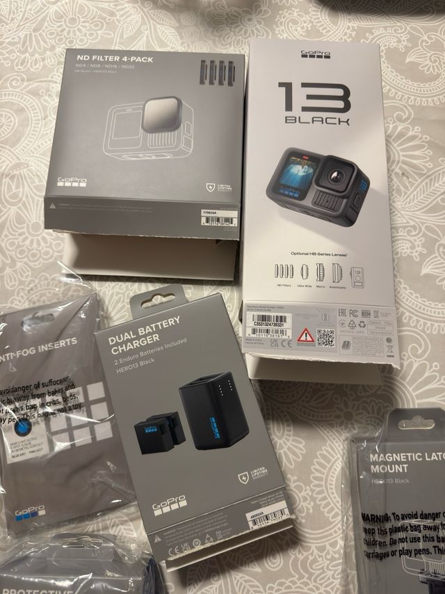 GoPro Hero 13 Black e filtros originais