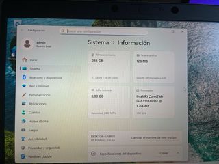 Portatil HP EliteBook 830 G5 – i5/ 256gb