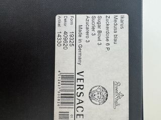 Azucarero Versace Rosenthal porcelana