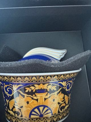 Azucarero Versace Rosenthal porcelana