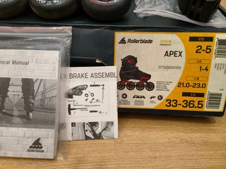 Patines Rollerblade APEX Talla 33-36.5