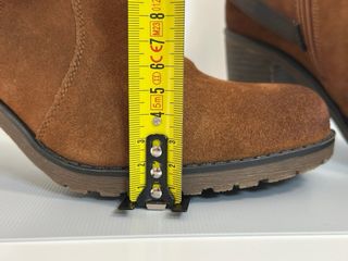 Botines Chika 10 Marrones Talla 39 Tacón Ancho