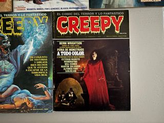 Cómics Creepy años 80