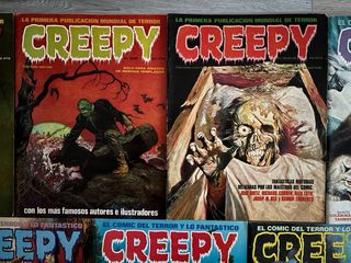 Cómics Creepy años 80