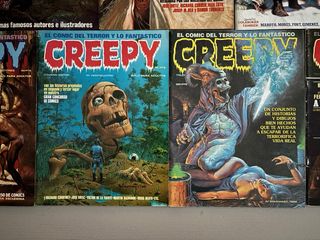 Cómics Creepy años 80