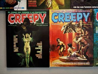 Cómics Creepy años 80