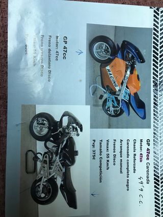 recambios mini moto GP 
