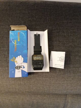 Reloj Parlante XINFA 5 para discapacidad visual.