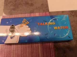 Reloj Parlante XINFA 5 para discapacidad visual.