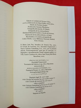 OCTAVIO PAZ, OBRAS COMPLETAS V , EL PEREGRINO EN