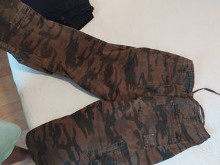 Pantalones Freeman T Porter Camuflaje Marrón
