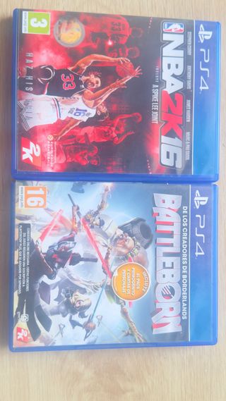 Juegos PS4: NBA 2K16 y Battleborn