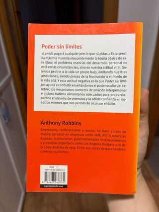 libro Poder sin limites - A. Robbins