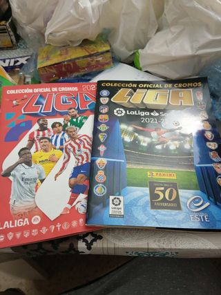 Álbum cromos fútbol LaLiga Santander 2021-22