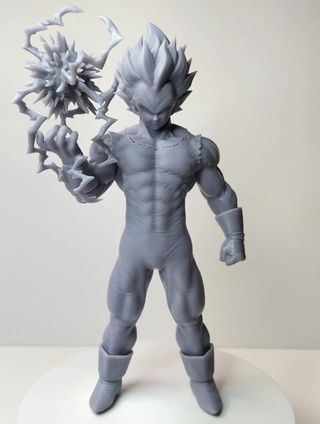 Figuras Dragon Ball impresas en resina. SIN PINTAR