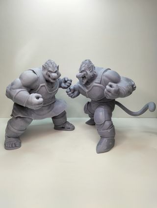 Figuras Dragon Ball impresas en resina. SIN PINTAR