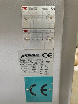 Escuadradora Casadei KS340