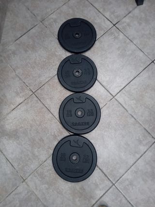 Discos de peso Domyos 10 kg precio por unidad