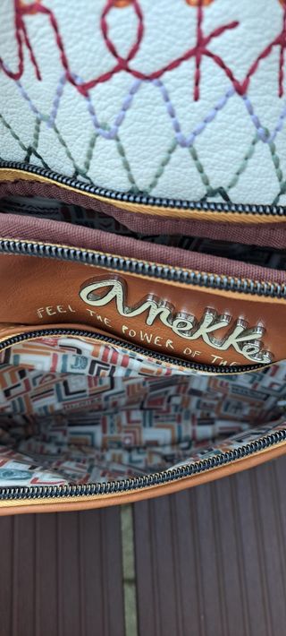 Mochila Anekke Marrón Multicolor