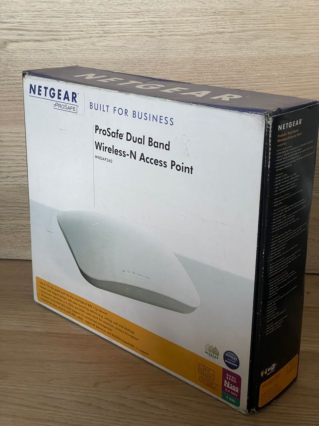 Punto de Acceso NETGEAR ProSafe WNDAP360 Dual Band