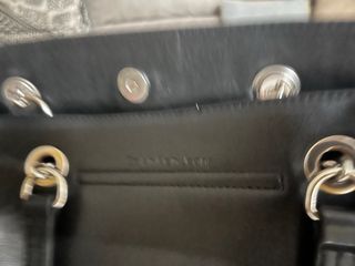 Bolso Tote Piel Negro Calvin Klein
