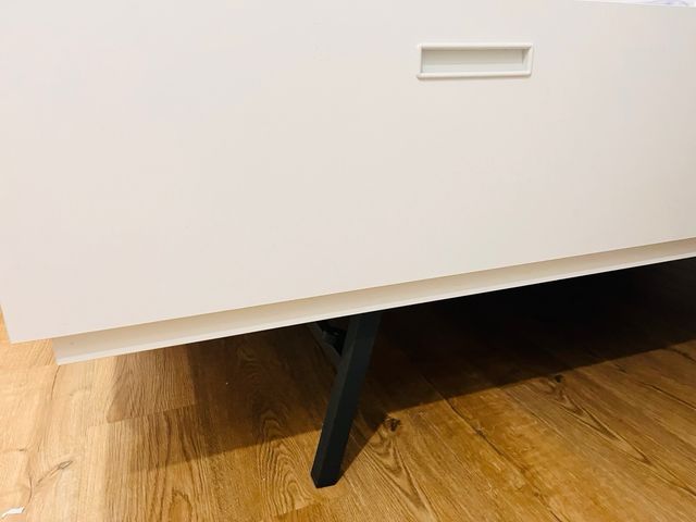 Cama nido blanca con 2 colchones