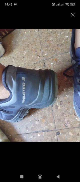 Zapatillas Salomon azules talla 40