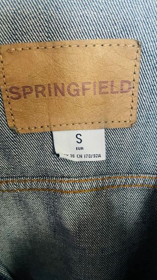 Chaqueta vaquera Springfield Talla S