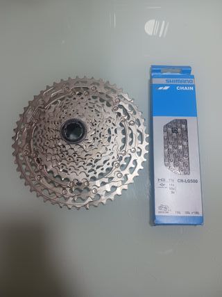 Cassette Shimano 11-51+ cadena shimano 11v 138L
