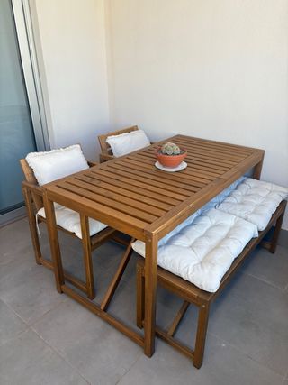 Conjunto muebles de jardín 